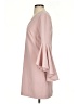 Milly Solid Pink Cocktail Dress Size 4 - photo 5