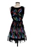 American Rag Cie 100% Polyester Graphic Black Cocktail Dress Size XS - photo 2