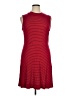 Old Navy Stripes Red Casual Dress Size XL - photo 1