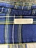 Zara Plaid Blue Long Sleeve Button-Down Shirt Size 9 - photo 3