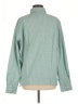 Lands' End Houndstooth Green Long Sleeve Blouse Size M - photo 2