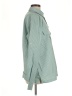 Lands' End Houndstooth Green Long Sleeve Blouse Size M - photo 4