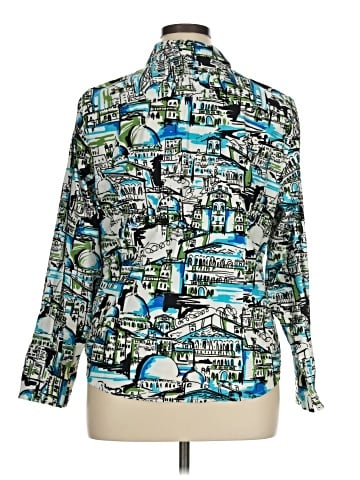 Lane Bryant Long Sleeve Blouse (view 2)