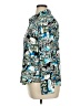 Lane Bryant Print Blue Teal Long Sleeve Blouse Size 14 - 16 Plus - photo 5