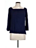 IMAN Blue 3/4 Sleeve T-Shirt Size L - photo 1