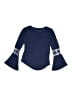 Self Esteem Blue Long Sleeve Top Size XS (kids) - photo 2