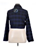 Dollhouse Plaid Blue 3/4 Sleeve Blouse Size XL - photo 2