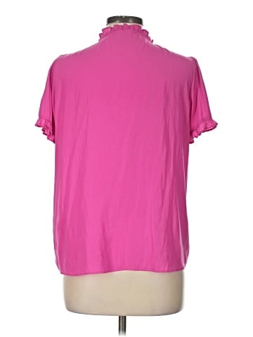 T Tahari Short Sleeve Blouse (view 2)