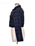 Dollhouse Plaid Blue 3/4 Sleeve Blouse Size XL - photo 5
