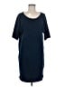 Gap Solid Blue Casual Dress Size M - photo 1