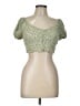 Hollister Green Short Sleeve Top Size L - photo 1