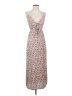 Olivia Grey 100% Rayon Floral Ivory Casual Dress Size S - photo 1