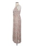 Olivia Grey 100% Rayon Floral Ivory Casual Dress Size S - photo 5