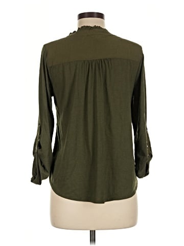 Porridge 3/4 Sleeve Blouse (view 2)