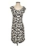 Armani Exchange Chevron-herringbone Ivory Casual Dress Size 4 - photo 1