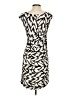 Armani Exchange Chevron-herringbone Ivory Casual Dress Size 4 - photo 2
