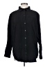 Little Moon Solid Black Long Sleeve Button-Down Shirt Size S - photo 1