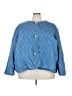 Kate Spade New York Argyle Blue Jacket Size 4X - photo 1