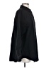 Little Moon Solid Black Long Sleeve Button-Down Shirt Size S - photo 4