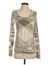Moth Metallic Silver Pullover Sweater Size S - photo 1