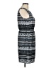 Speed Control Print Blue Casual Dress Size M - photo 4