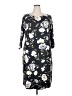 Old Navy Floral Gray Casual Dress Size XXL (tall) - photo 1