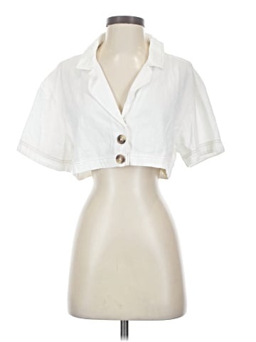 Free People Short Sleeve Blouse (view 1)