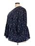 Bobeau 100% Polyester Blue 3/4 Sleeve Blouse Size 3X - photo 5