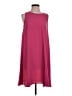 Halogen 100% Polyester Solid Pink Casual Dress Size S - photo 1