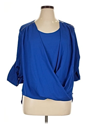 Calvin Klein 3/4 Sleeve Blouse (view 1)
