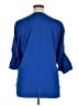 Calvin Klein 100% Polyester Blue 3/4 Sleeve Blouse Size XL - photo 2