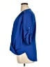 Calvin Klein 100% Polyester Blue 3/4 Sleeve Blouse Size XL - photo 5