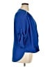 Calvin Klein 100% Polyester Blue 3/4 Sleeve Blouse Size XL - photo 4