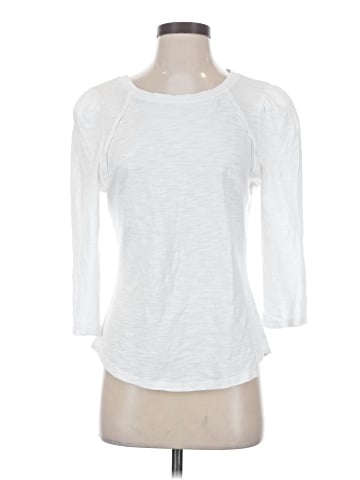 White House Black Market 3/4 Sleeve T-Shirt (view 1)
