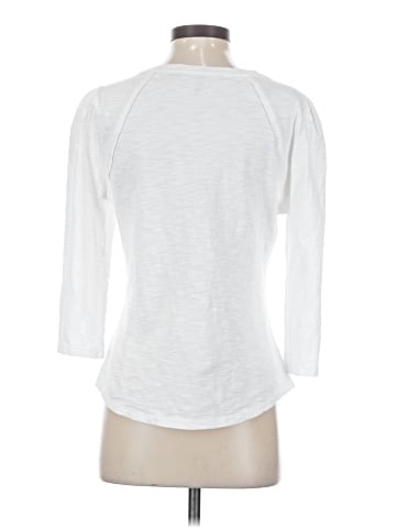 White House Black Market 3/4 Sleeve T-Shirt (view 2)