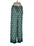 Talbots Paisley Teal Casual Pants Size L - photo 1