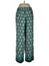 Talbots Paisley Teal Casual Pants Size L - photo 2