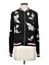 Elevenses Floral Black Track Jacket Size XS - photo 1