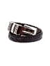 Brighton 100% Leather Burgundy Leather Belt One size - photo 1
