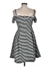 Guess Stripes Black Casual Dress Size 6 - photo 2
