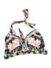 Unbranded Floral Black Swimsuit Top Size 0X - photo 1