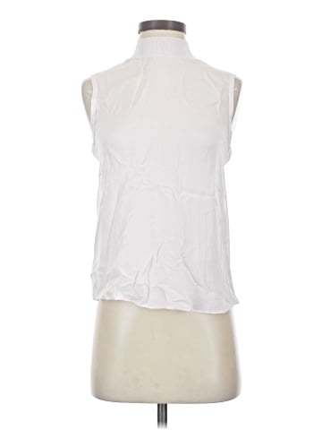 Vince. Sleeveless Silk Top (view 1)