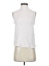 Vince. 100% Silk White Sleeveless Silk Top Size S - photo 1