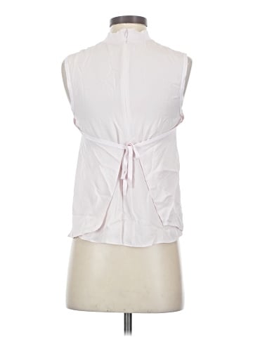 Vince. Sleeveless Silk Top (view 2)