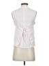 Vince. 100% Silk White Sleeveless Silk Top Size S - photo 2