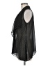 Hayley Matthews Polka Dots Black Sleeveless Blouse Size M - photo 5