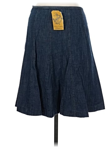 Liz Claiborne Denim Skirt (view 2)