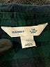 Old Navy 100% Cotton Plaid Green Long Sleeve Button-Down Shirt Size XL - photo 7
