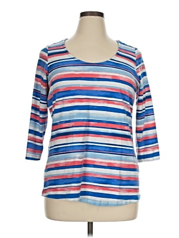 Jessica London 3/4 Sleeve T-Shirt (view 1)