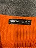 Shein Orange Long Sleeve Top Size 4 - photo 7
